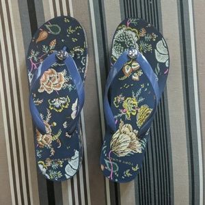 Tory Burch flip flops size 9
